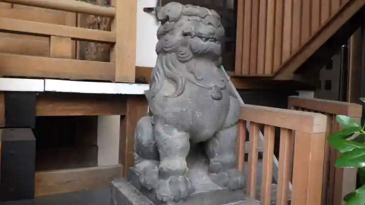 小網神社の狛犬