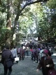 伊勢神宮内宮（皇大神宮）の景色