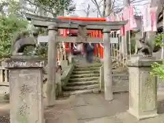 安積國造神社の鳥居