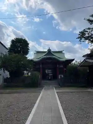 筑土八幡神社の本殿・本堂
