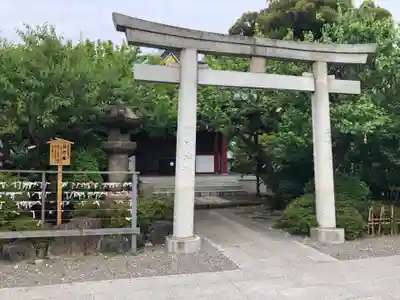 亀戸天神社の鳥居