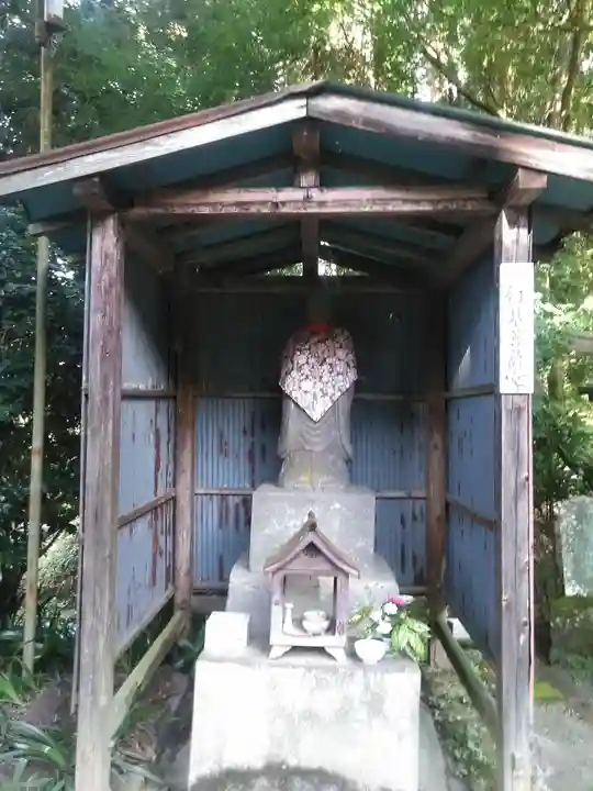 森山不動尊の地蔵