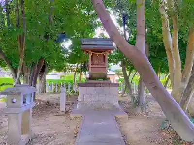 諏訪社の本殿・本堂