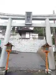 杉山社の鳥居