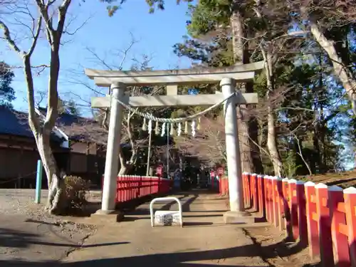 麻賀多神社奥宮の鳥居