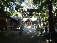 忍山神社の鳥居