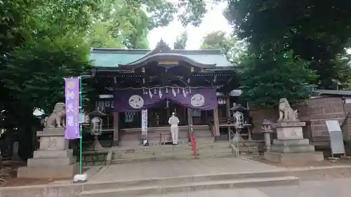 中目黒八幡神社の本殿・本堂