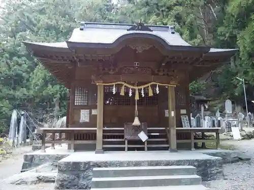 甲斐駒ヶ岳神社の本殿・本堂