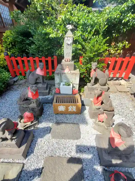 於菊稲荷神社(群馬県)