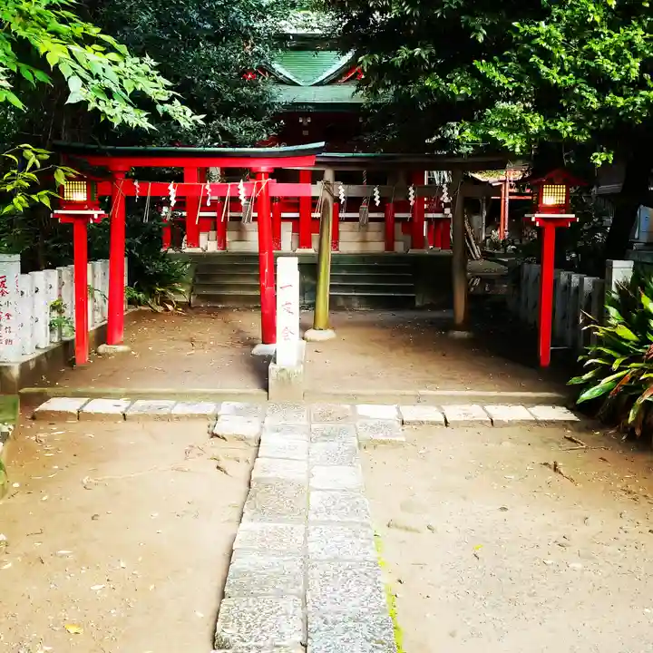 御田八幡神社の鳥居