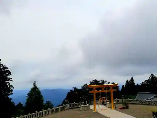 秋葉山本宮 秋葉神社 上社の景色