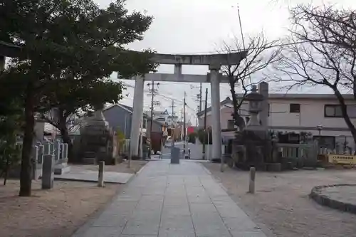 八幡社（寺津八幡社）の鳥居