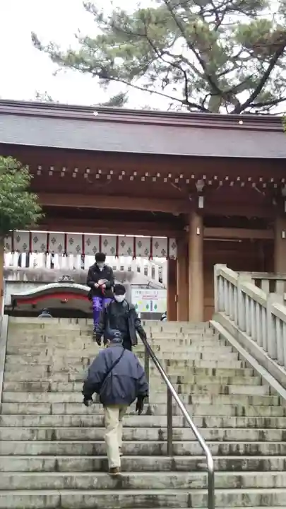 稲毛浅間神社の山門・神門
