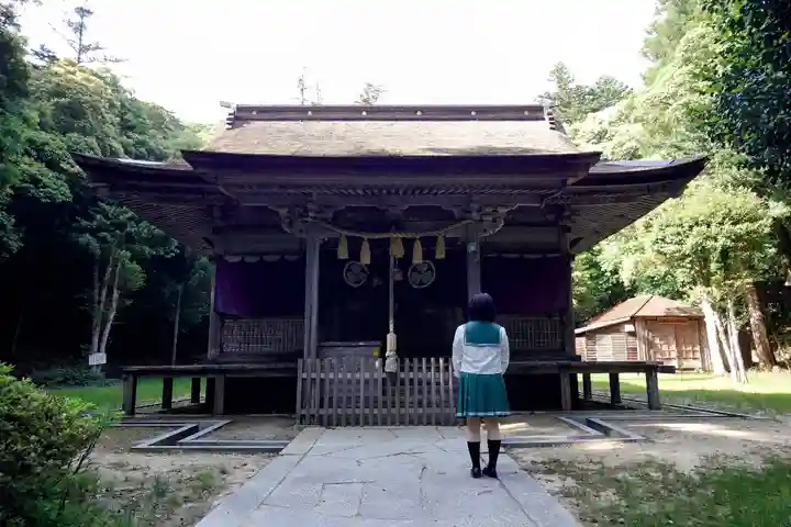 鳥取東照宮(旧樗谿神社)の本殿・本堂