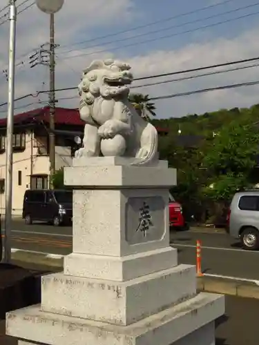 廣瀬神社の狛犬