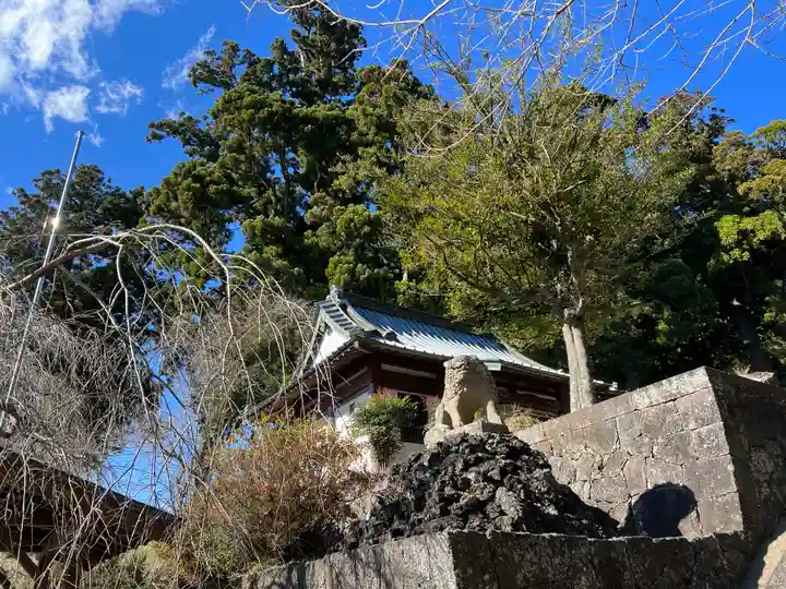 村山浅間神社の狛犬