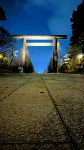 靖國神社の鳥居