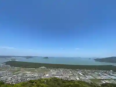 鏡山稲荷神社の景色