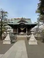 大棚・中川杉山神社の本殿・本堂