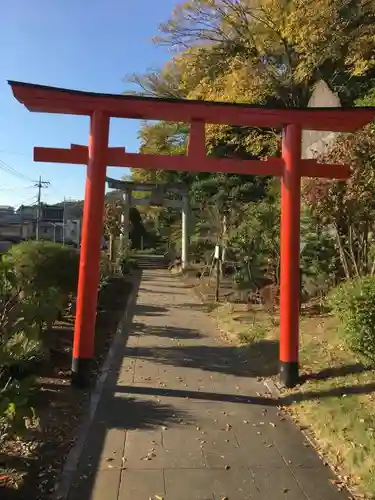 足利織姫神社の鳥居