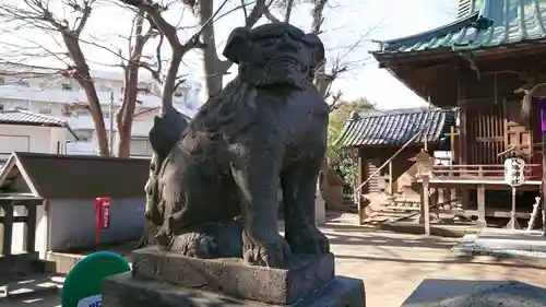 久里浜八幡神社の狛犬