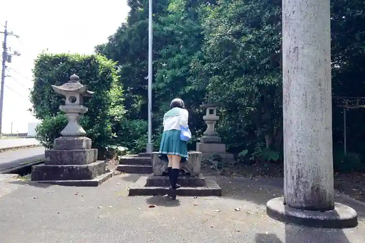 壹宮神社の手水舎
