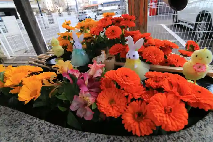 阿邪訶根神社の手水舎