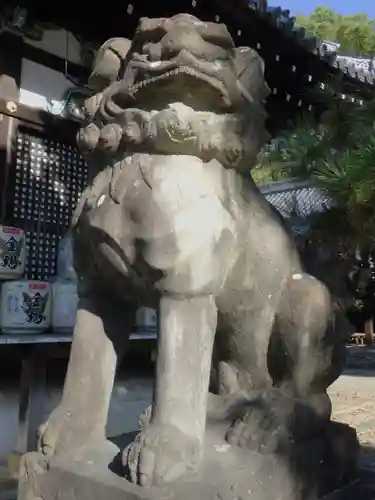 御香宮神社の狛犬
