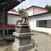 函館厳島神社の狛犬
