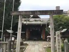 富士浅間神社の鳥居