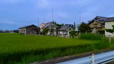 熱田社(新屋敷熱田社)の景色