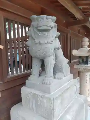 櫛田神社の狛犬
