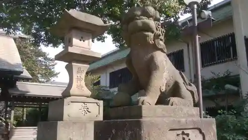 寒川神社の狛犬