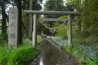 中村八幡宮の鳥居