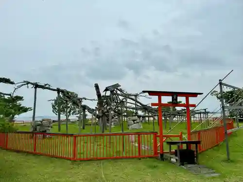 唐崎神社の鳥居