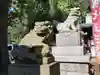 下高井戸八幡神社の狛犬