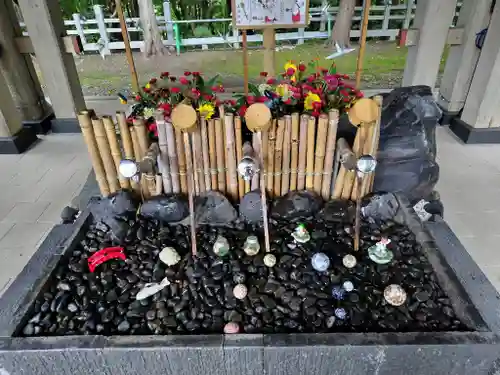 上川神社の手水舎