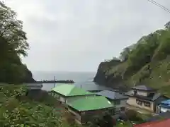 白鹿松神社の周辺