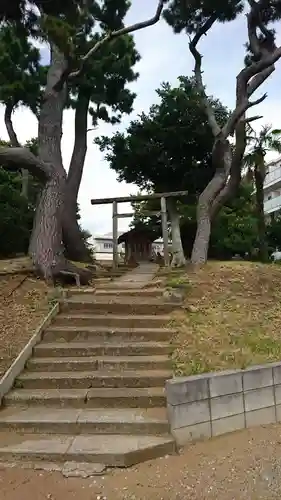 大六天神社の鳥居