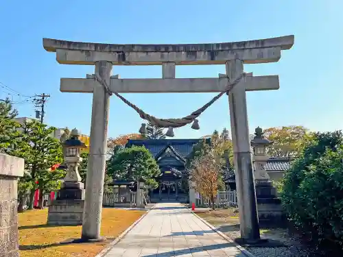 高岡関野神社の鳥居