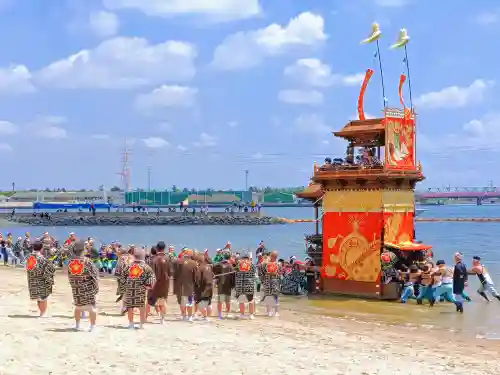 神前神社のお祭り