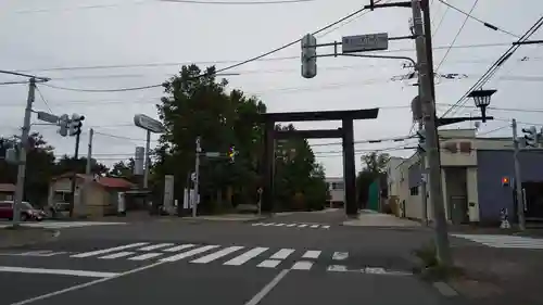 旭川神社の鳥居