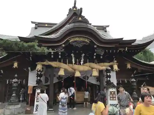 櫛田神社の本殿