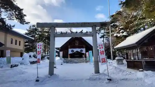 富良野神社の鳥居