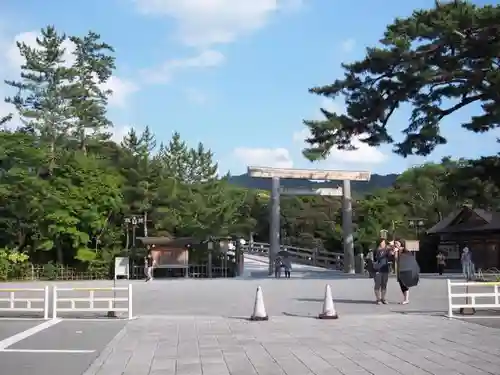 伊勢神宮内宮（皇大神宮）の鳥居