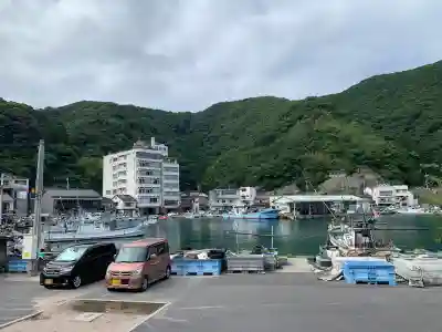 美保神社の周辺