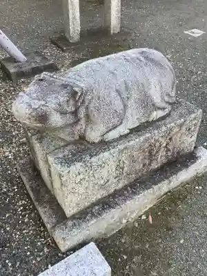 天神社の狛犬