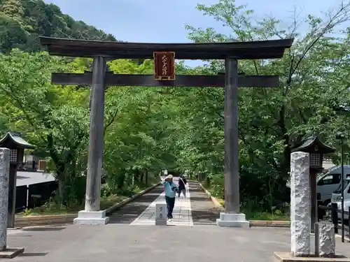 高麗神社の鳥居