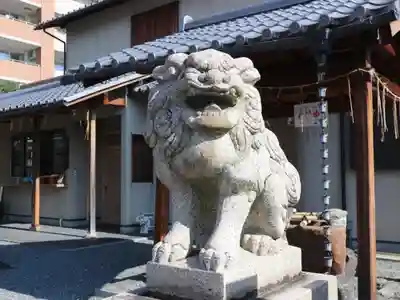 玄武神社の狛犬