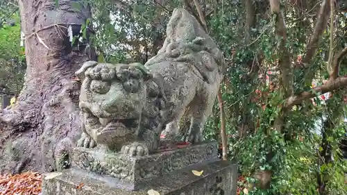 知波夜比古神社の狛犬